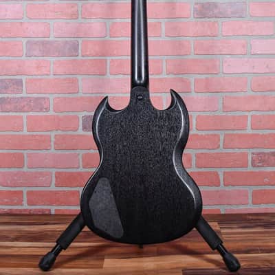 Gibson SG CM Black Limited Edition Satin Ebony FRX Floyd Rose 2016 w/Gator Softshell Case image 7