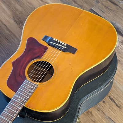 Gibson J-50 Sloped Shoulder Acoustic Dreadnought Guitar 1967 W/Gibson Case image 5