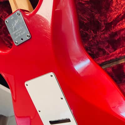 Fender 40th Anniversary American Standard Stratocaster with Maple Fretboard 1994 - Lipstick Red image 5