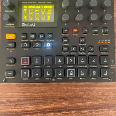 Elektron Digitakt 2017 - 2024 Black image 2