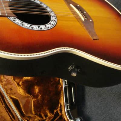 Ovation Matrix Model 1738 12 string made in USA with OHS case image 5