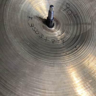 Zildjian - 20" A Medium Ride Cymbal 2168g 1970's image 9