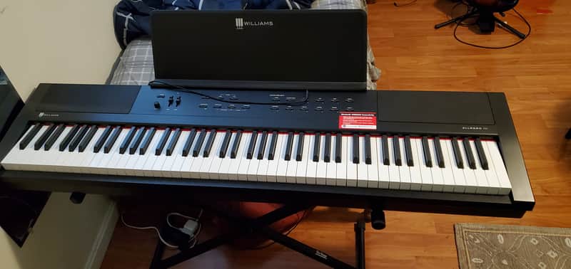 Williams Allegro III Digital Piano Black 88 Weighted Key image 1