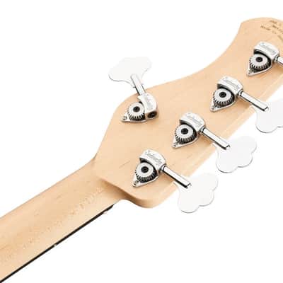 Sadowsky MetroLine 21-Fret Vintage J/J Bass 5-String Tigerstripe Ebony Fingerboard Fretless image 6
