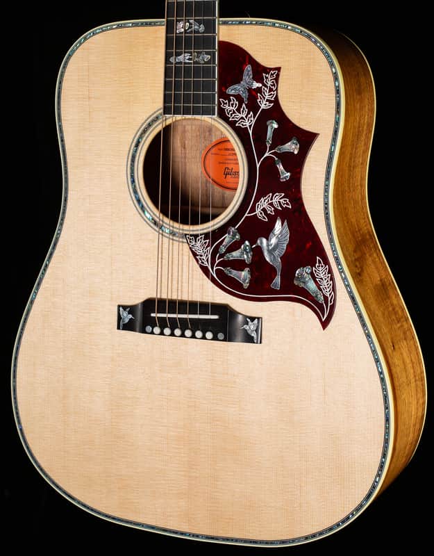 Gibson Custom Shop Hummingbird Custom Koa Antique Natural (075) image 1