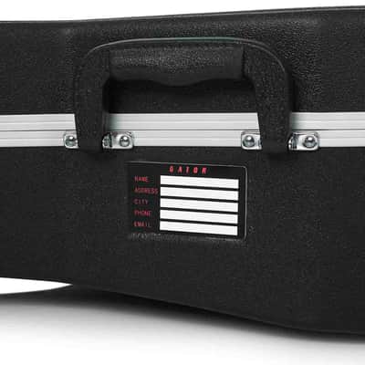 Gator Cases GC-DEEP BOWL Deluxe ABS DJ Case for Deep Contour and Mid-Depth Round-back Guitars image 8