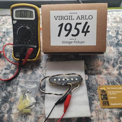 Virgil Arlo "1954 / White Label" Strat Pickup Set image 8