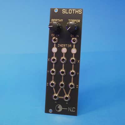 Nonlinearcircuits Triple Sloth Modulator LFO NLC Eurorack 8hp (Black) image 2
