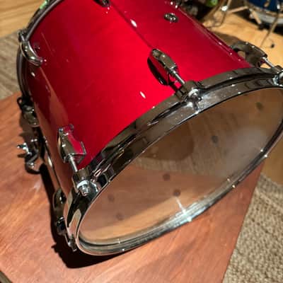 12x14 Pearl Pearlmaster mmx 90’s - Sequoia Red image 3