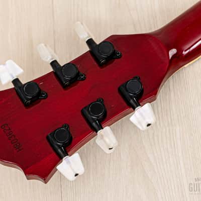1989 Ibanez George Benson Signature GB30 Trans Red, Near-Mint w/ Case & Tag image 5