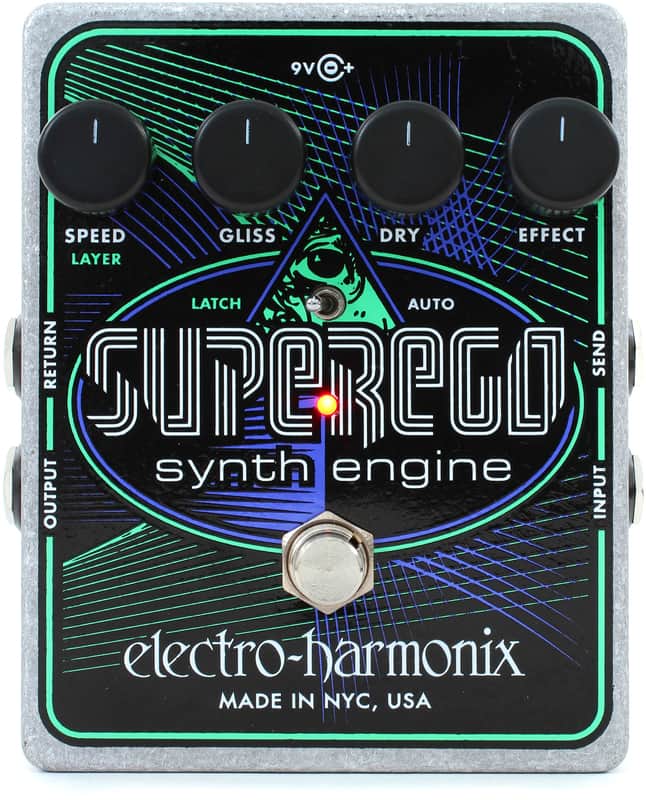 Electro Harmonix Superego Synth Engine Guitar Pedal image 1