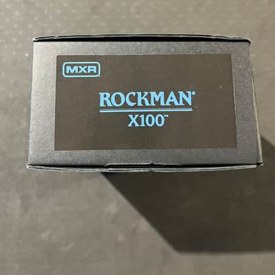 MXR ROCKMAN® X100™ ANALOG TONE PROCESSOR MX100 2025 - Present - Black / Blue image 7