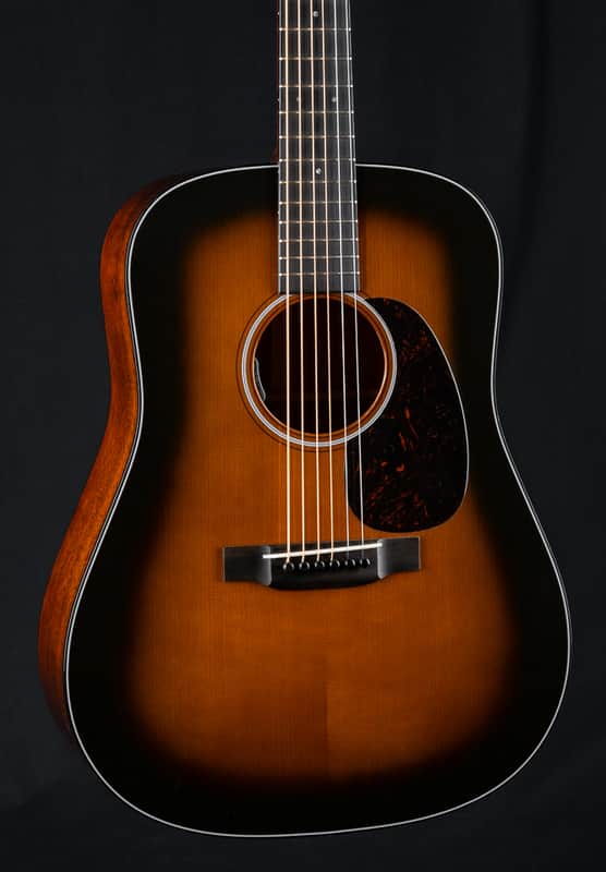Martin D-18 Custom Authentic 1937 Inspired Adirondack Spruce VTS and Premium Mahogany Sunburst with Pickup Used (2021) image 1
