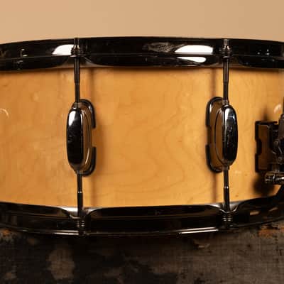 Tama 6.5x14 Artwood Natural Maple Snare Drum - AW206 image 7