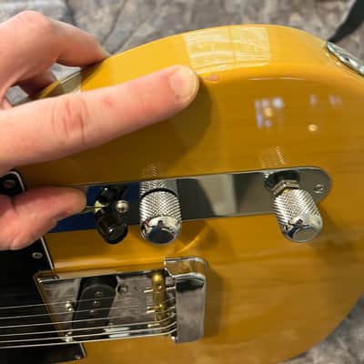 Fender American Professional II Telecaster with Maple Fretboard 2020 - Present - Butterscotch Blonde image 8