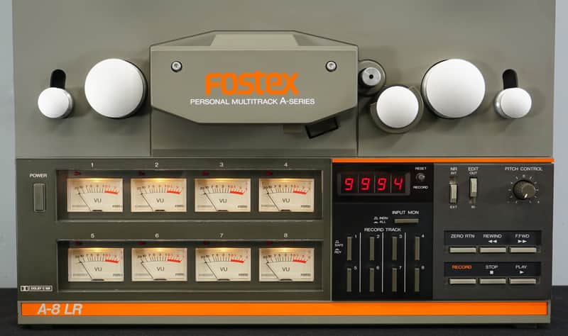 Fostex A Series A-8 LR Vintage Multi-Track 1/4