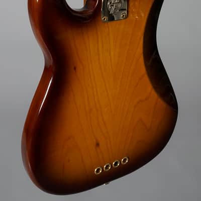 Fender 75th Anniversary Commemorative Precision Bass 2021 - 2-Color Bourbon Burst image 4