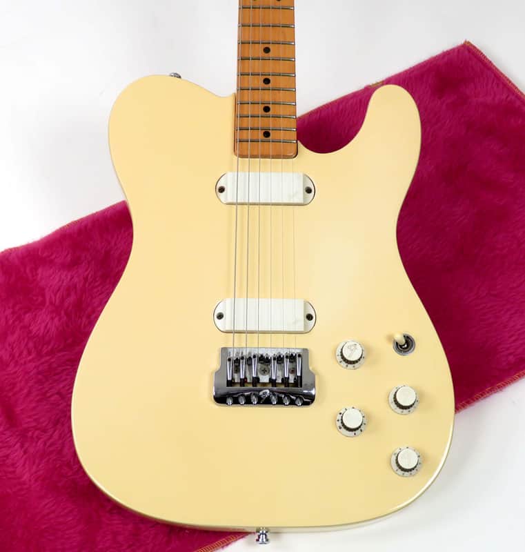 1983 Fender Telecaster Elite Guitar - Vintage White Finish - TBX and Mid Range Control - Great Player
