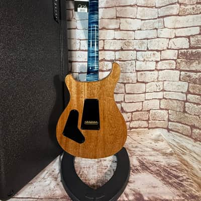 PRS Custom 24-08 Wood Library - 10 Top- Stainded Neck - Ziricote FB-Black Smoked HW -DMO- PS-Indigo- LTD. image 8