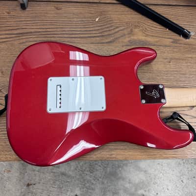 Warmoth/Fender Baritone 2022 - Candy Apple Red image 7
