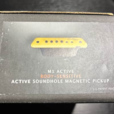 LR Baggs M1A Active Soundhole Pickup with Volume Control 2020s - White image 12
