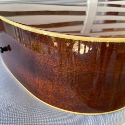 2018 Farida Old Town Series OT-65XW, 1 3/4” nut, Slope Shoulder Dreadnought, all solid woods, TKL Case, Video! image 10