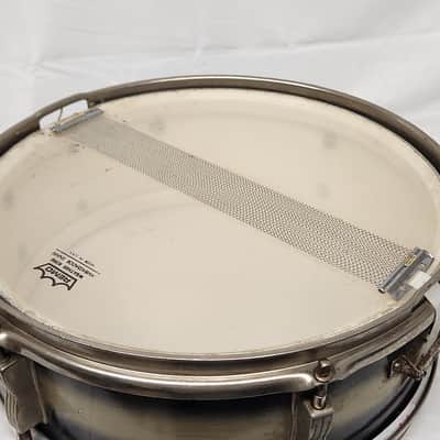 Vintage Early 1960s Pre Serial Ludwig Blue Silver Duco Pioneer Snare Drum 5x14 image 10