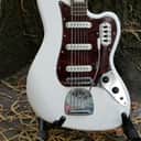 Squier Classic Vibe Bass VI – Olympic White + Intonated Rubber Bridge – Professionally Set Up