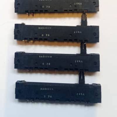 22KA Radiohm Slide Audio Potentiometer image 2
