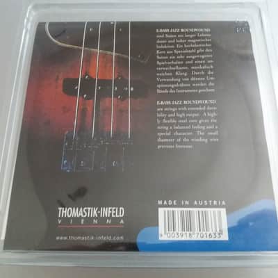 Immagine Thomastik JR324 JAZZ Bass Nickel Roundwound, Short Scale 32'' - NEW! - 2