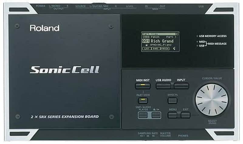 Roland Sonic Cell Synthesizer Module 2007 - 2009 - Black image 1