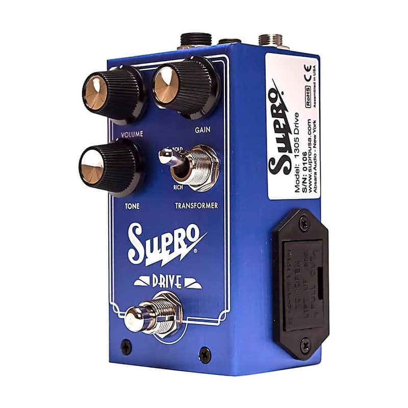 Supro 1305 Drive Overdrive Pedal | Reverb