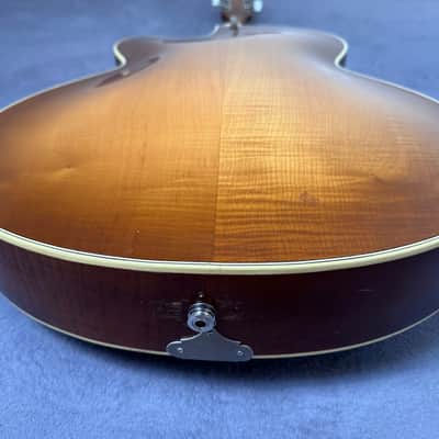 Hofner 4550 S - 1950s archtop guitar - fretjob, electrified, player image 11