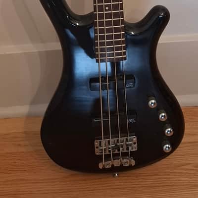 Warwick RockBass Corvette $$ 4-String - 2013 - High Gloss Black (China) image 1