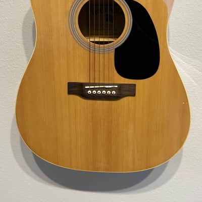 Indiana S-SCOUT-N Dreadnought Shape Spruce Top 6-String Acoustic Guitar - Natural image 4