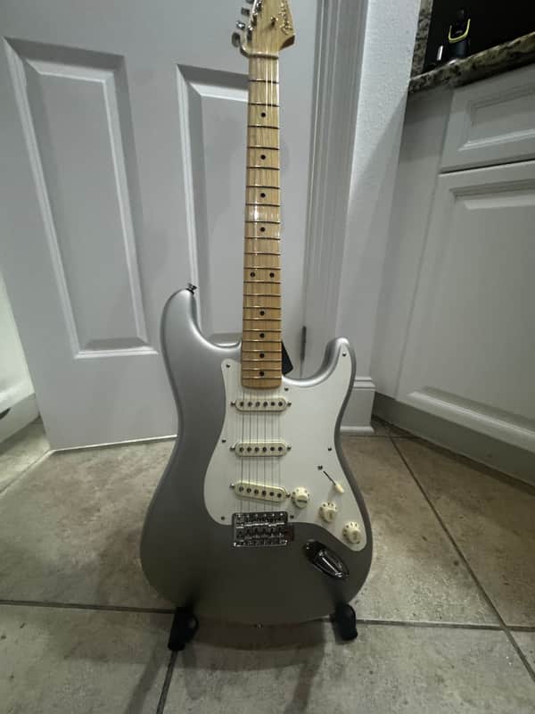 Fender American Original '50s Stratocaster - Inca Silver w/ AVRII Tweed Case