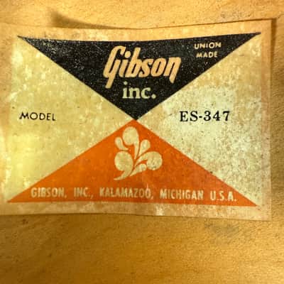 Gibson ES-347TD 1978 - 1985 - Sunburst image 12