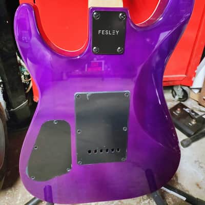 Fesley - FDK800 SuperStrat 2024 - Purple image 2