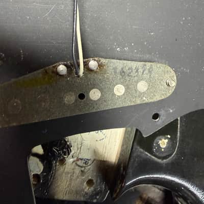 Vintage Fender Stratocaster 1979 - Black Strat image 15