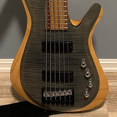 Kiesel Carvin V69K 6 String Bolt-On Vanquish Electric Bass 2019 Aurora Blue image 3