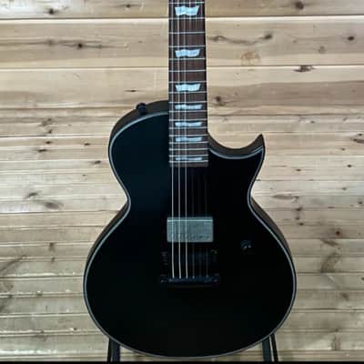 ESP LTD EC 201 Satin Black Electric Guitar image 1