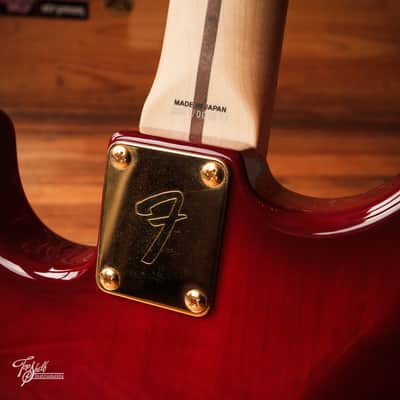 Fender Japan Richie Kotzen Stratocaster STR-RK Transparent Red Burst 2011 image 13