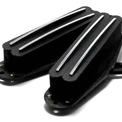 Phat Duo Hot HSS Pickup Set, Phat Screamer Bridge Humbucker + Duo Rail Strat Sized Humbucking Middle & Neck image 7