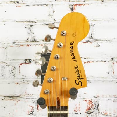 Squier - 2020 Classic Vibe 70s Jaguar Electric Guitar - Black - USED image 5