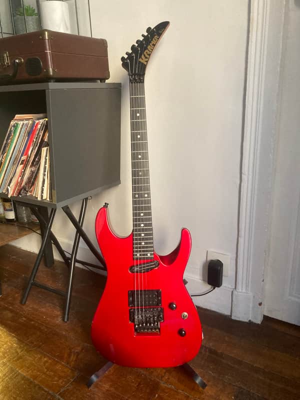 Kramer Proaxe 1989 - candy apple red USA image 1