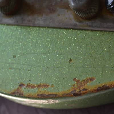 American Fender Telecaster Custom Heavy Relic Green Sparkle image 20