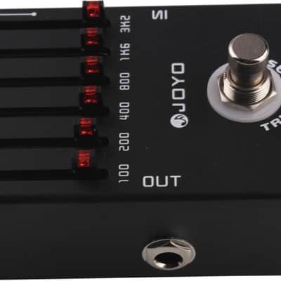 Joyo JF-11 6 Band EQ Pedal w/ 2 Patch Cables image 4