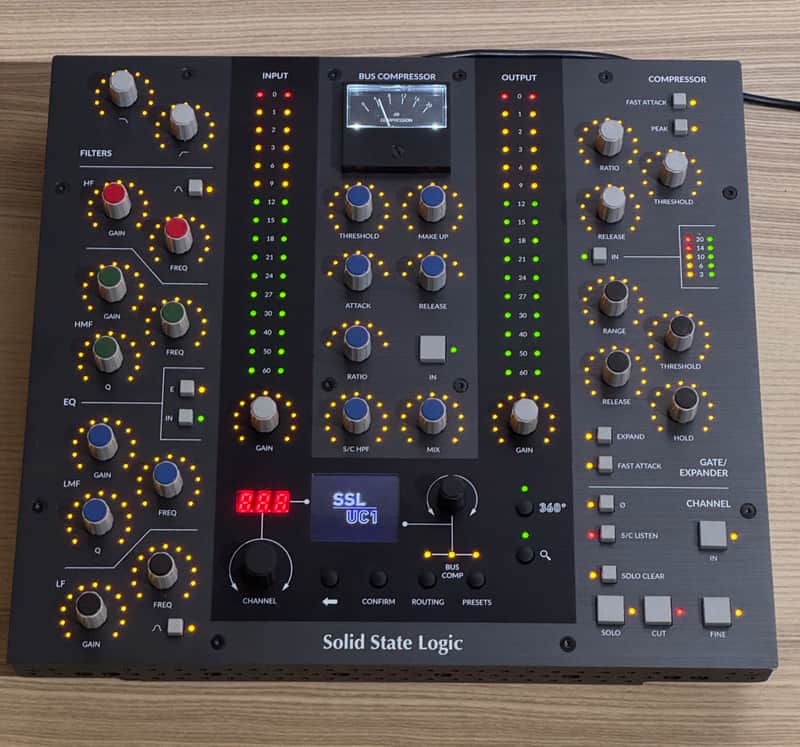 Solid State Logic SSL UC1 DAW Controller 2021 - Present - Black image 1