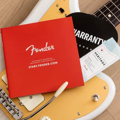 2022 Fender Heritage 60s Jazzmaster Gold Guard Blonde Nitro Lacquer, Japan MIJ image 15