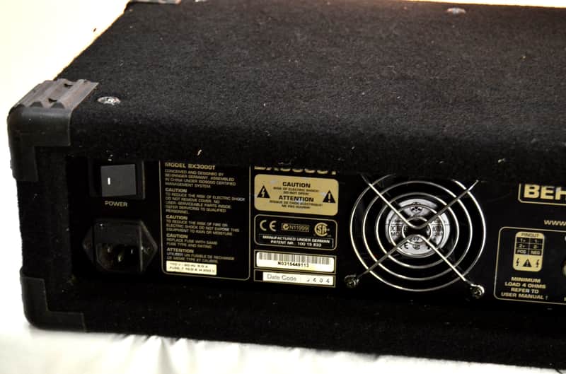 Behringer BX3000T 300w Bass Amp Head with Ultrabass | Reverb
